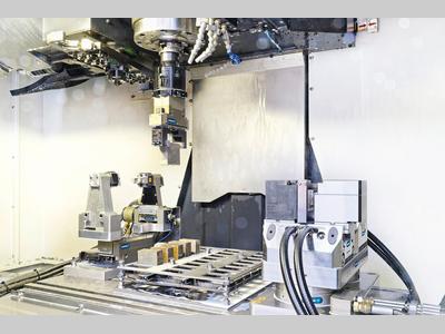 机器自动装载车间