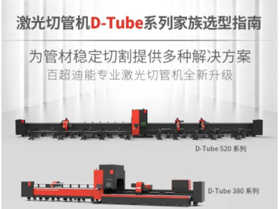 百超迪能D-Tube系列切管家族选型指南