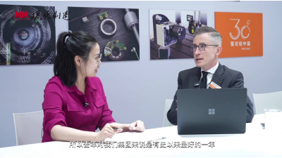 CIMT2023：采访Francesco Tivegna 雷尼绍（上海）贸易有限公司中国区总裁
