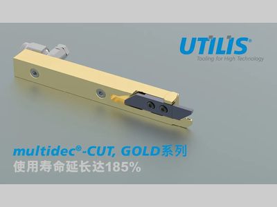 multidec®-CUT系列中的Gold-Line刀杆