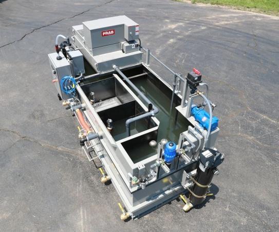 图3 PRAB的监护系统位于Koss Aerospace公司的厂房外，准备安装。因为PRAB监护系统是“即插即用”，只需要连接水、空气和电力，两天之内就能在Koss航空航天设施中启动并运行
