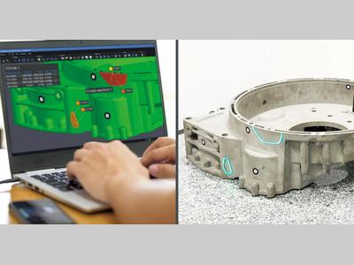 Creaform Metrology Suite激光投影插件
