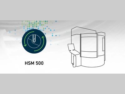 【GF资讯】HSM 500 铣削加工中心“延”寿计划！