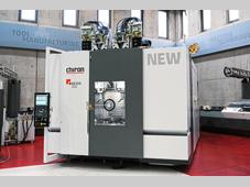 电动汽车用电机的立式加工