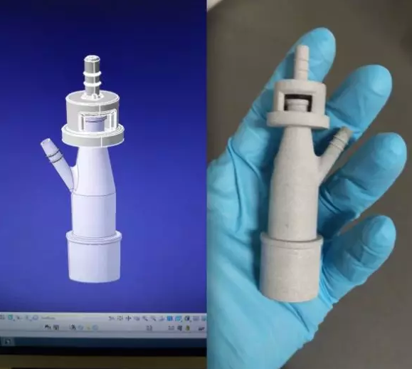 3D打印呼吸机阀门