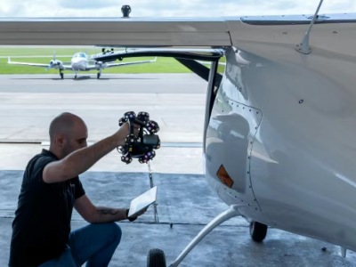 德国高校电动飞机研发的“数字慧眼”：高精度三维扫描技术构建数字孪生模型