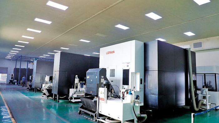 丰维持续引进的马扎克FMS生产线