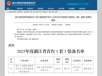 国内首台（套）装备认定！先临三维”基于口内摄影测量技术的无牙颌高精度种植扫描系统” 成功入选