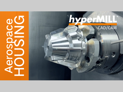 复杂结构件加工 | 在Mazak机床车铣复合加工航空机匣