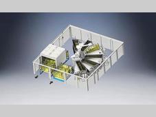 借助机器人进行零件清洗