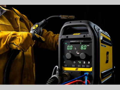 伊萨推出全新Warrior Edge铝焊系统，配备新型伊萨PP 350W推拉丝MIG焊枪