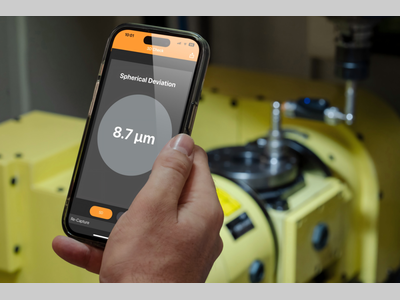 【雷尼绍】“速览”机床状态-球杆仪手机APP：CARTO Ballbar Connect