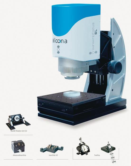 InfiniteFocusSL 是一款经济型的 3D光学测量系统，可以简单、快速、可追溯地对微观表面结构的形貌和粗糙度进行三维测量