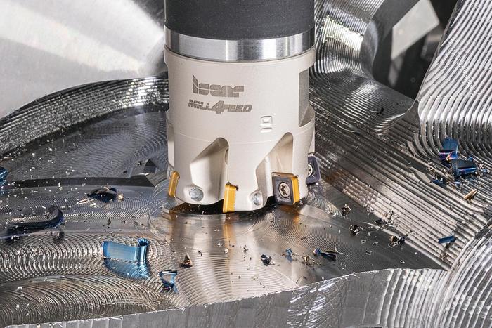 图1 MILL-4-FEED适用于最高HRC 60硬度的工件