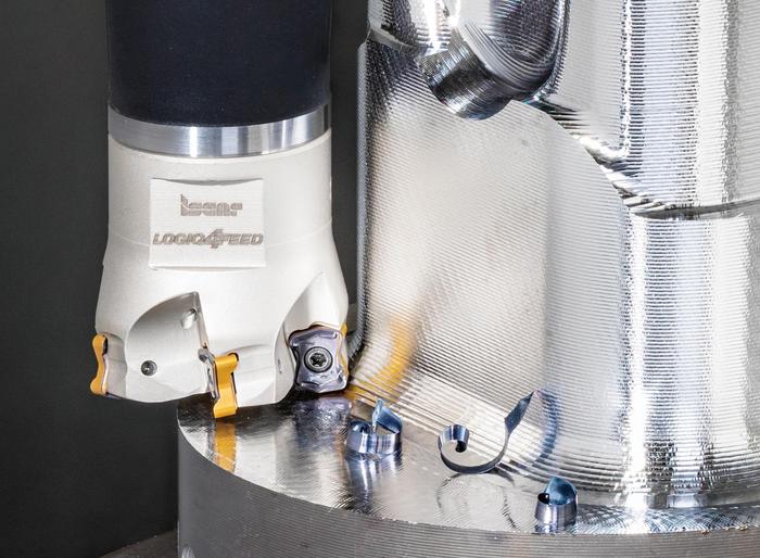 图2 LOGIQ-4-FEED系列，为加工最高HRC 49硬度的材料提供了解决方案