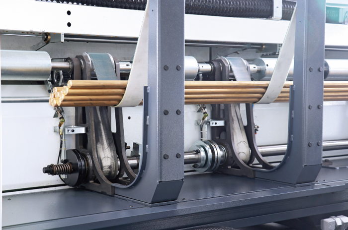 图1  Firner Trautwein 使用数控多轴自动车床上对Diehl Brass Solutions提供的黄铜棒料进行加工