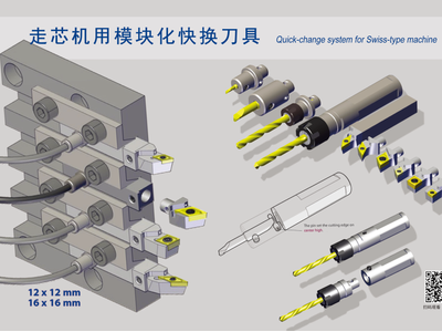 瑞德卡特：走芯机床用模块化快换车刀