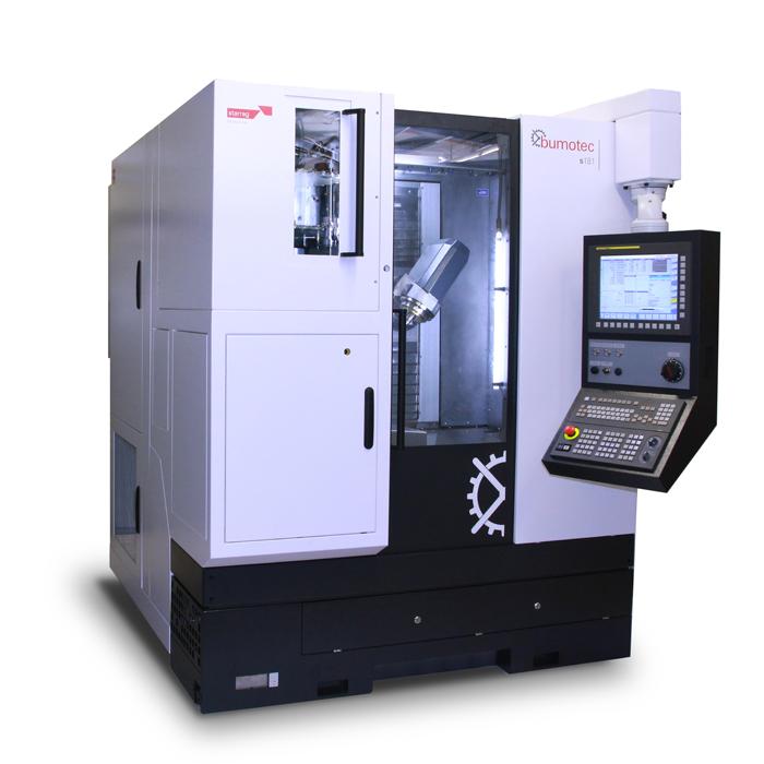 图3 宝美五轴联动车铣复合加工中心s181