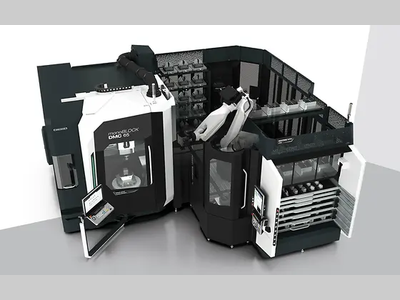【DMG MORI】MATRIS WPH: 灵活搬运工件和托盘