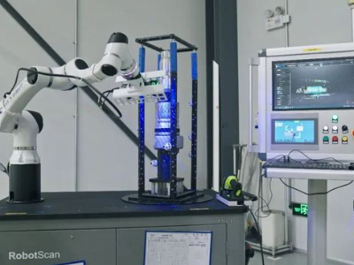 先临天远RobotScan嵌入汽车空气弹簧产线，实现自动化100%全检与数字化质量管理
