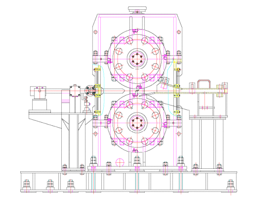 图3 高速飞剪外形图
