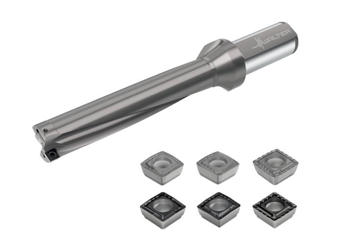 瓦尔特扩展了可转位刀片浅孔钻 D4120产品系列