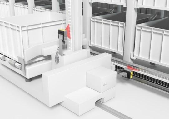 图像 3:FBPS 600i适合快速运动的位置检测应用,例如高货架存储设备。 图像 3:FBPS 600i适合快速运动的位置检测应用,例如高货架存储设备。