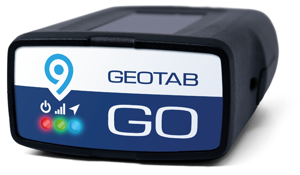 图2  紧凑型车辆跟踪设备Geotab GO9可以直接连接到汽车的OBD-II端口处或者在没有这种端口时通过适配器与其连接，不需要天线或电缆连接
