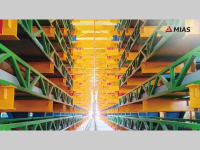 米亚斯丨机械零部件行业8米长棒料自动化仓储解决方案