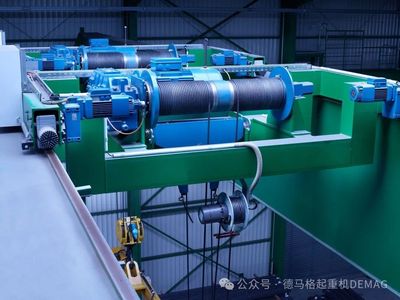 高效、安全、可靠的德马格模块化工艺起重机部件塑造工业力量