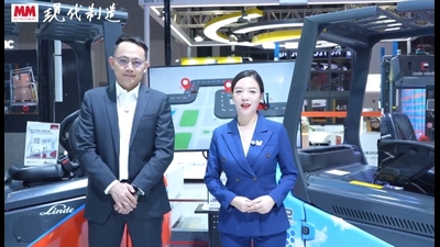 2024进博会：林德氢燃料电池系统叉车