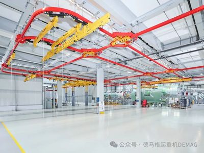 经纬交错，无缝衔接 | 德马格KBK单轨起重机系统非标应用