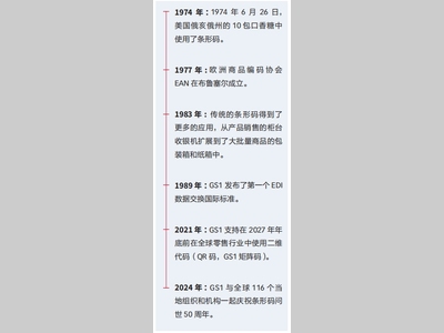 50年前的“哔哔”声：条形码技术的发展与革新