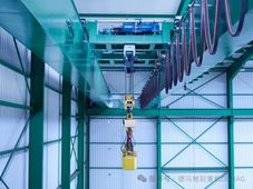 新型建筑与自动化物流的融合，德马格起重机钢材捆存储和拣选应用