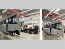 模块化制造，德马格KBK起重机装配房车应用