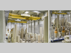 灵活高效的纸卷搬运，德马格全自动起重机造纸厂应用