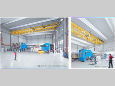 持续监控，德马格V型梁起重机赛车拖车制造应用