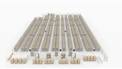QuickCube效能升级 | RCS系统多机协同，重构托盘密集仓储