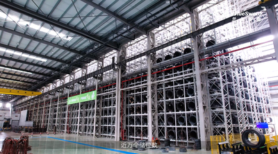 【视频案例】兰剑智能浙商中拓堆垛机智能立库项目