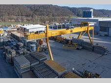 量身定制，德马格起重机部件户外仓储龙门起重机应用