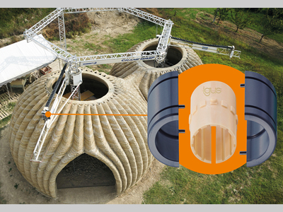 igus丨3D打印机用黏土建造房屋