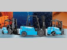 三支点锂电叉车丨LogiMAT2026