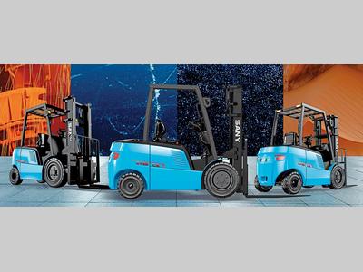 三支点锂电叉车丨LogiMAT2026