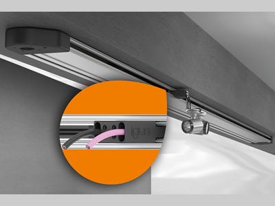 无拖链式电缆导向系统：igus研发出新款紧凑型系统，保障电缆安全移动