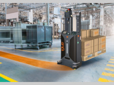 无需司机也能堆放托盘？igus自主叉车让物流更高效