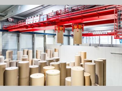 高效和智能，德马格全自动起重机纸业仓储管理应用