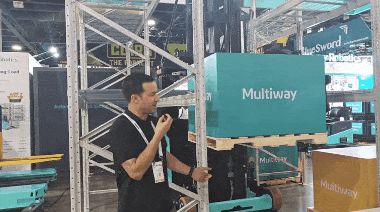 举高16.5m × 窄巷道1.75m × 载重8000kg｜劢微亮相MODEX 2026，重塑全球仓储效率新标杆