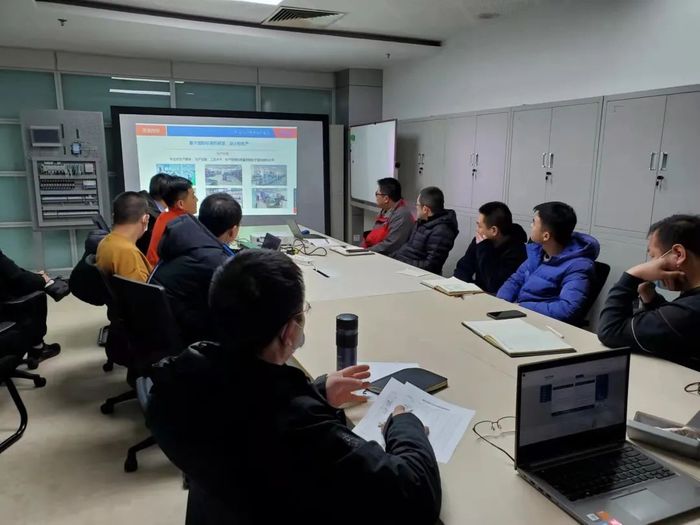 蓝普锋与航天拓扑技术人员技术交流现场