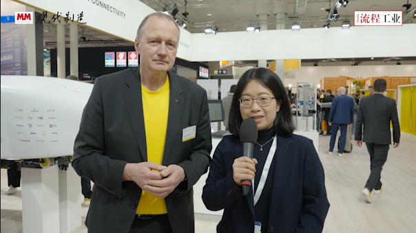 Hannover Messe 2023：专访HARTING浩亭 Managing Director Norbert Gemmeke