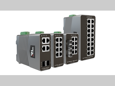 红狮控制：N-Tron® NT5000 2层千兆管理型工业以太网交换机
